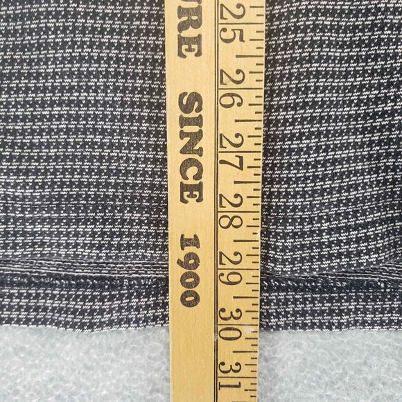 Vintage Rollin Hard Houndstooth 3/4 Sleeve Sweater Mens Large Distressed 1/4 Zip - Picture 5 of 11